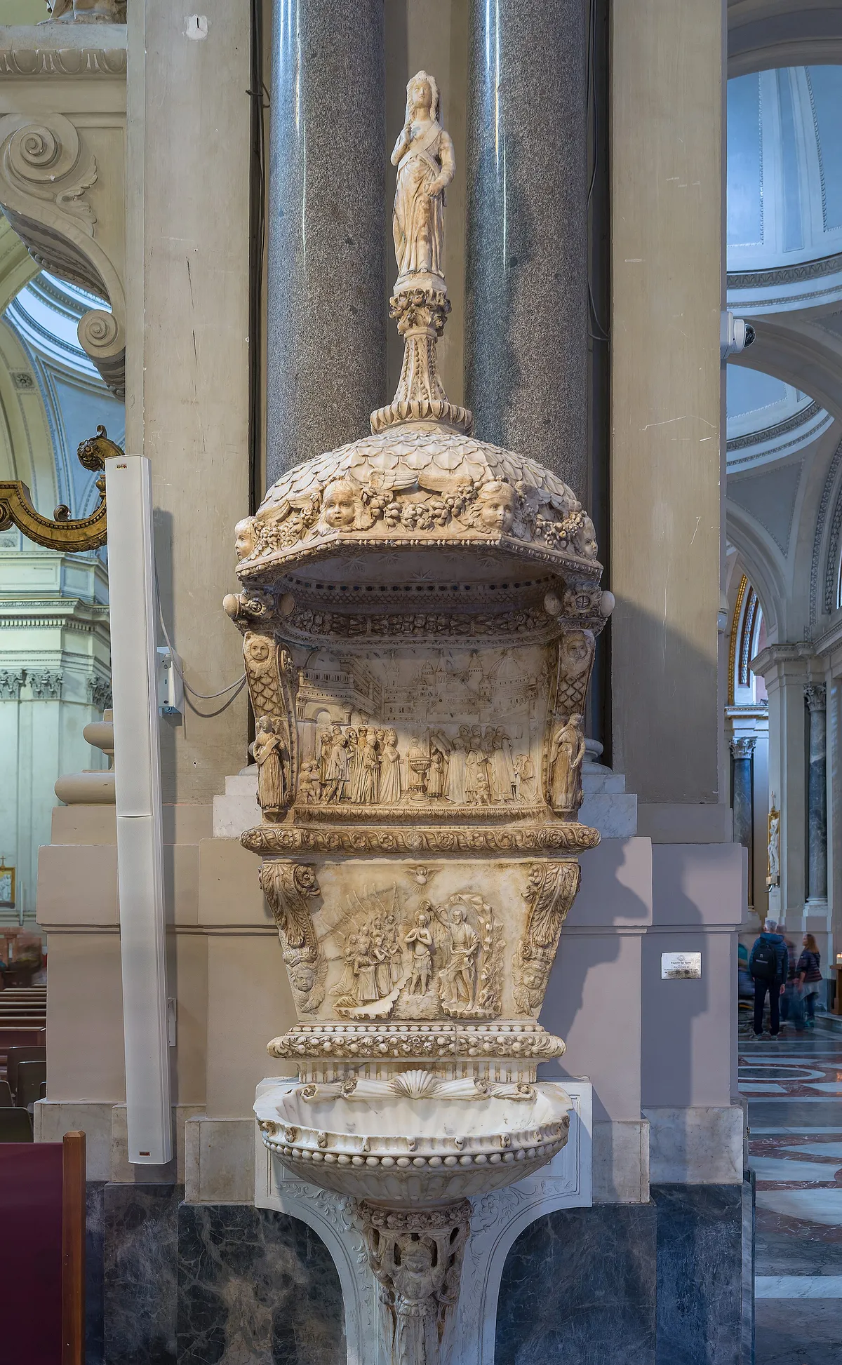 The Cassaro and the cathedral of Palermo