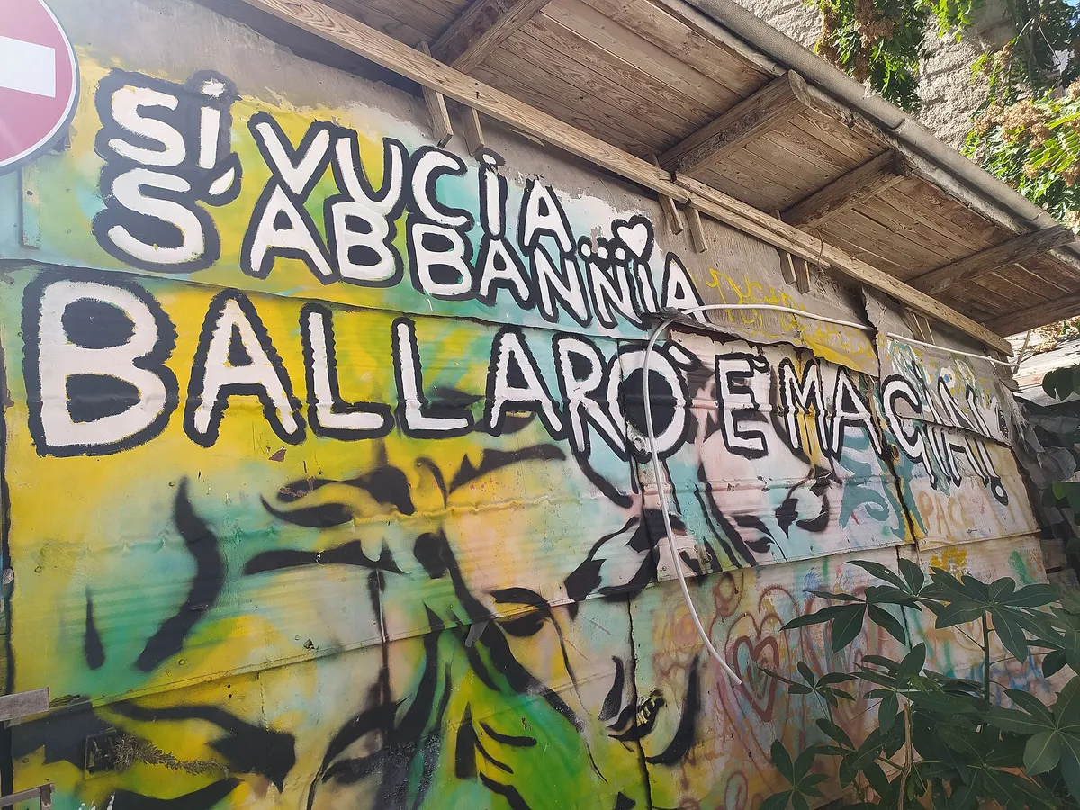 The Ballarò market in Palermo